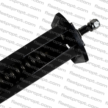 Spring Loaded Mud Flap Hanger - Universal 30" Black Straight Pair 2.5" Spacing - 562.490B F-269 - FleetPro - FLEETPRO PARTS & TIRES