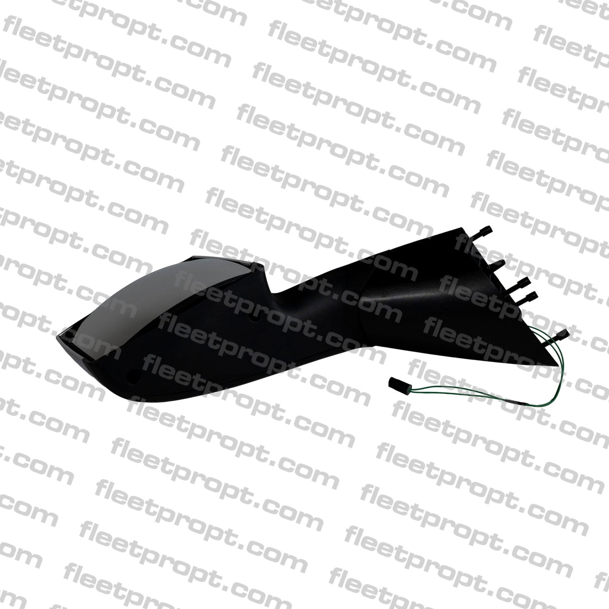 LH Hood Mirror Volvo VNL Chrome & Black with Heat – 2018 - 2025 (Gen 3) Driver Side OEM Replacement 84723681 F-3023A-LS32 - FleetPro - FLEETPRO PARTS & TIRES