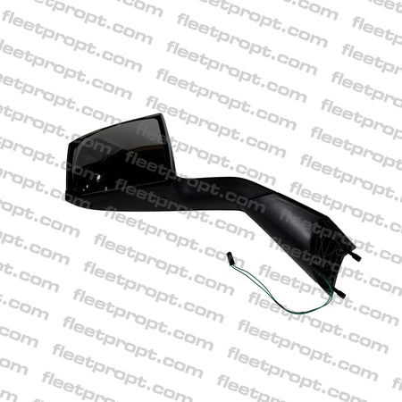 LH Hood Mirror Volvo VNL Chrome & Black with Heat – 2018 - 2025 (Gen 3) Driver Side OEM Replacement 84723681 F-3023A-LS32 - FleetPro - FLEETPRO PARTS & TIRES