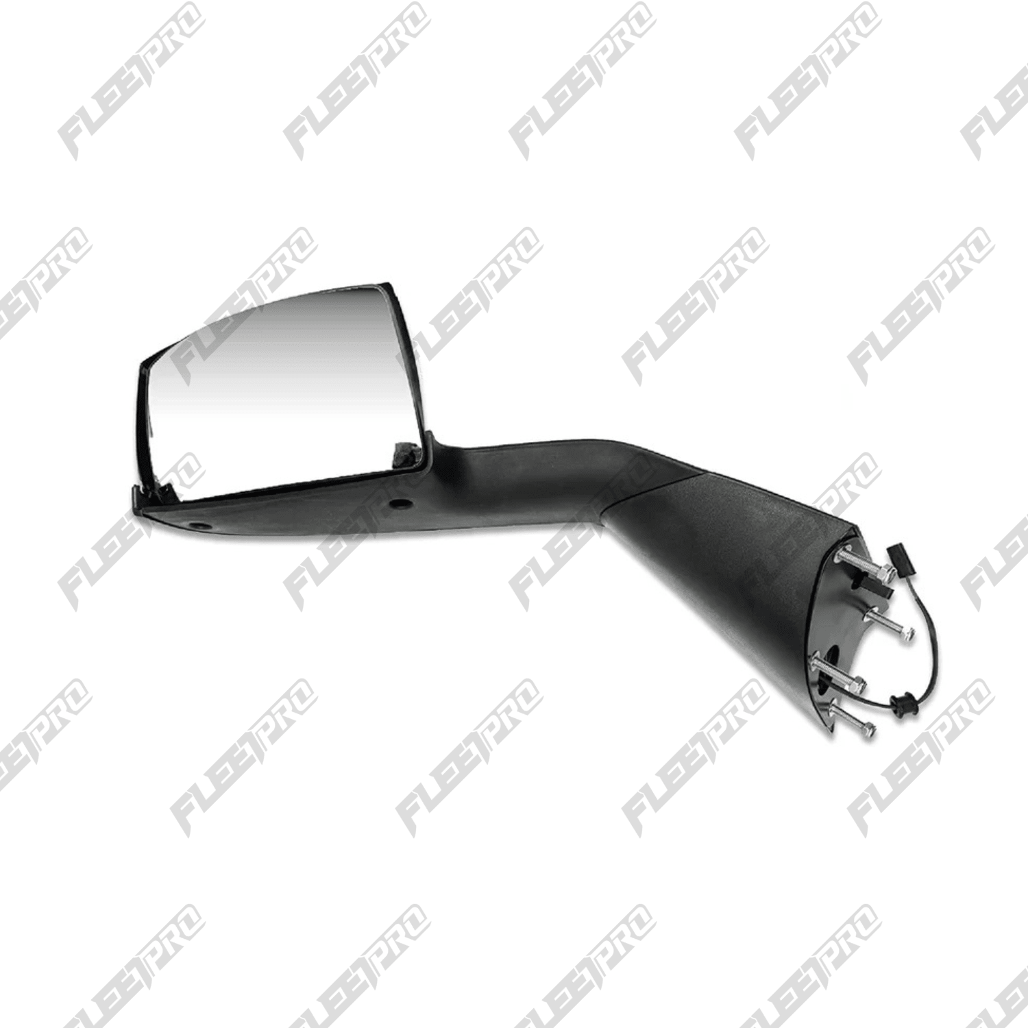 LH Hood Mirror Volvo VNL Chrome & Black with Heat – 2018 - 2025 (Gen 3) Driver Side OEM Replacement 84723681 F-3023A-LS32 - FleetPro - FLEETPRO PARTS & TIRES