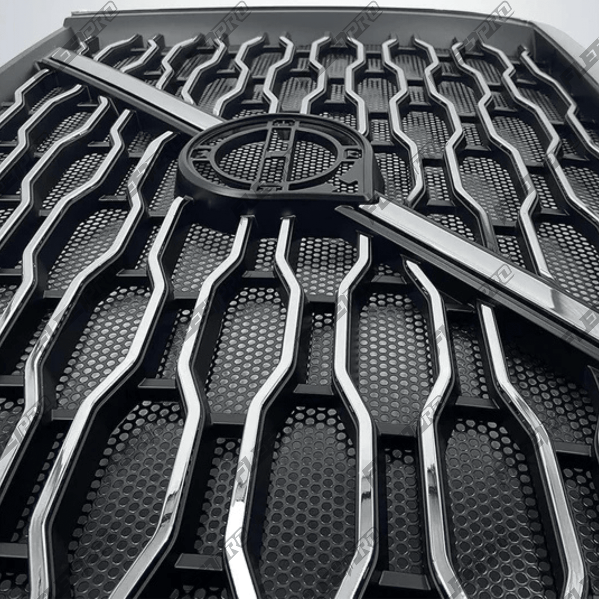 Volvo VNL Radiator Grille Screen - 2018 - 2025 Chrome Front - 84724157 F-3324 - FleetPro - FLEETPRO PARTS & TIRES