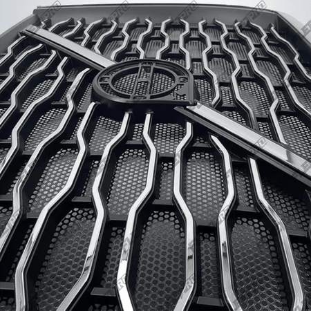 Volvo VNL Radiator Grille Screen - 2018 - 2025 Chrome Front - 84724157 F-3324 - FleetPro - FLEETPRO PARTS & TIRES