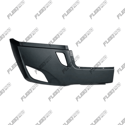 Cascadia Bumper Corner (2018–2025) – Passenger Side Outer Cover with Fog Light Hole – Replaces 21 - 28980 - 005 F-34223-R - FleetPro - FLEETPRO PARTS & TIRES