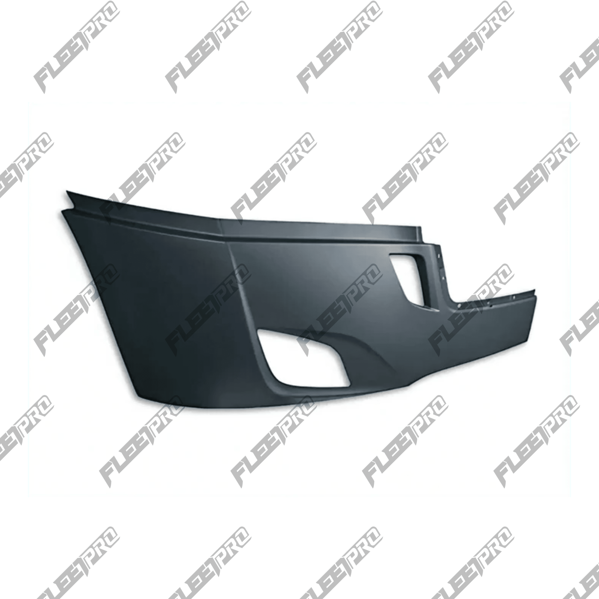 Cascadia Bumper Corner (2018–2025) – Passenger Side Outer Cover with Fog Light Hole – Replaces 21 - 28980 - 005 F-34223-R - FleetPro - FLEETPRO PARTS & TIRES