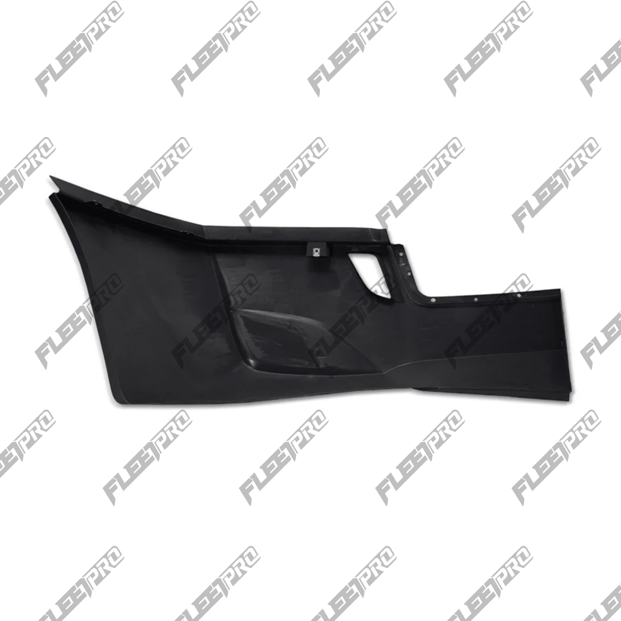 Cascadia LH Corner Bumper Cover - 2018 - 2025 Premium Driver Outer w/o Fog Light Hole - 21 - 29100 - 008 F-3423-LS16 - FleetPro - FLEETPRO PARTS & TIRES