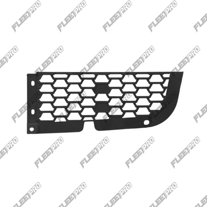 Cascadia Bumper Grille Mesh (2018–2025) – Driver Side Center with Radar Hole – Replaces 21 - 28985 - 001 F-3423-LS45 - FleetPro - FLEETPRO PARTS & TIRES
