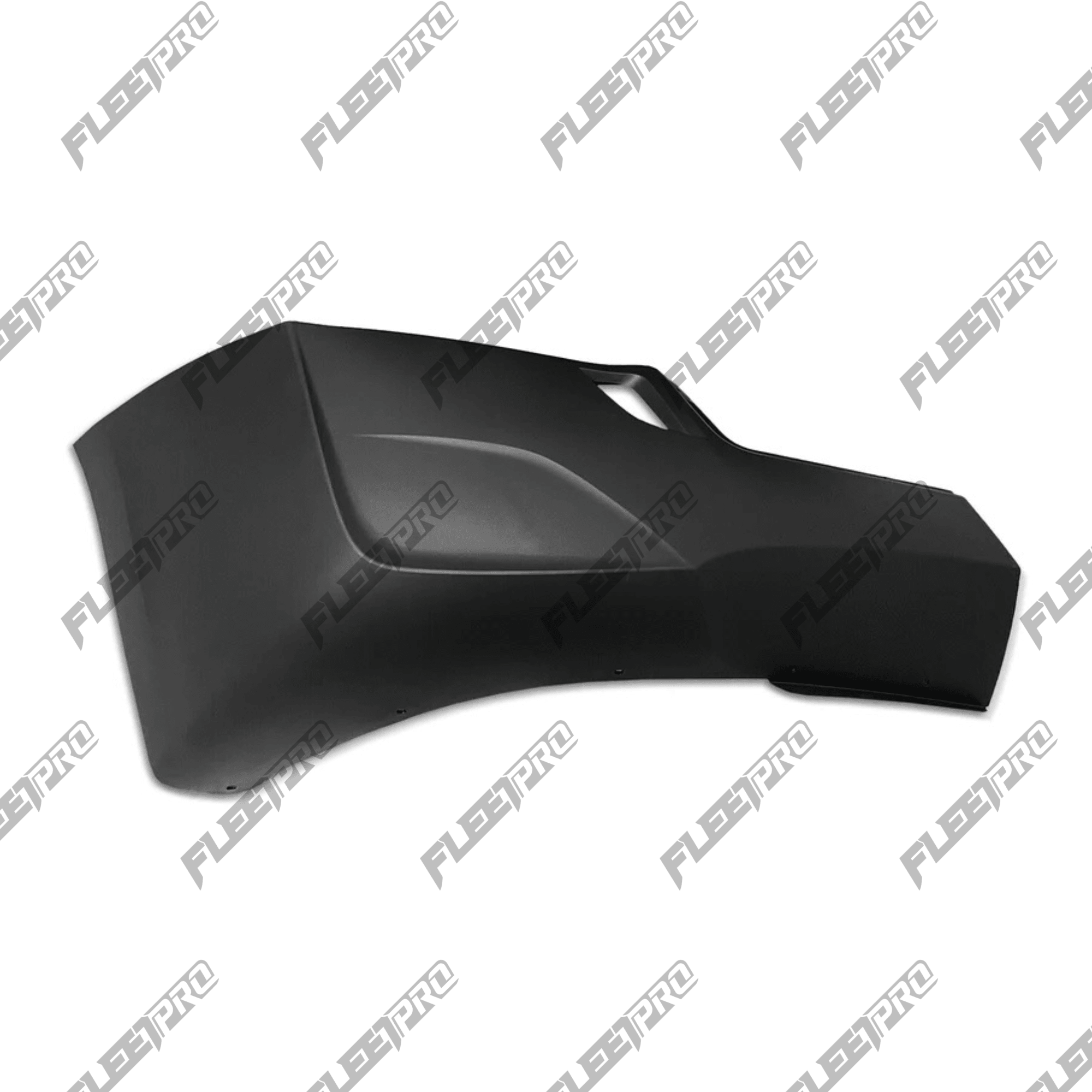 Cascadia RH Corner Bumper Cover - 2018 - 2025 Premium Passenger Outer w/o Fog Light Hole - 21 - 29100 - 009 F-3423-RS16 - FleetPro - FLEETPRO PARTS & TIRES