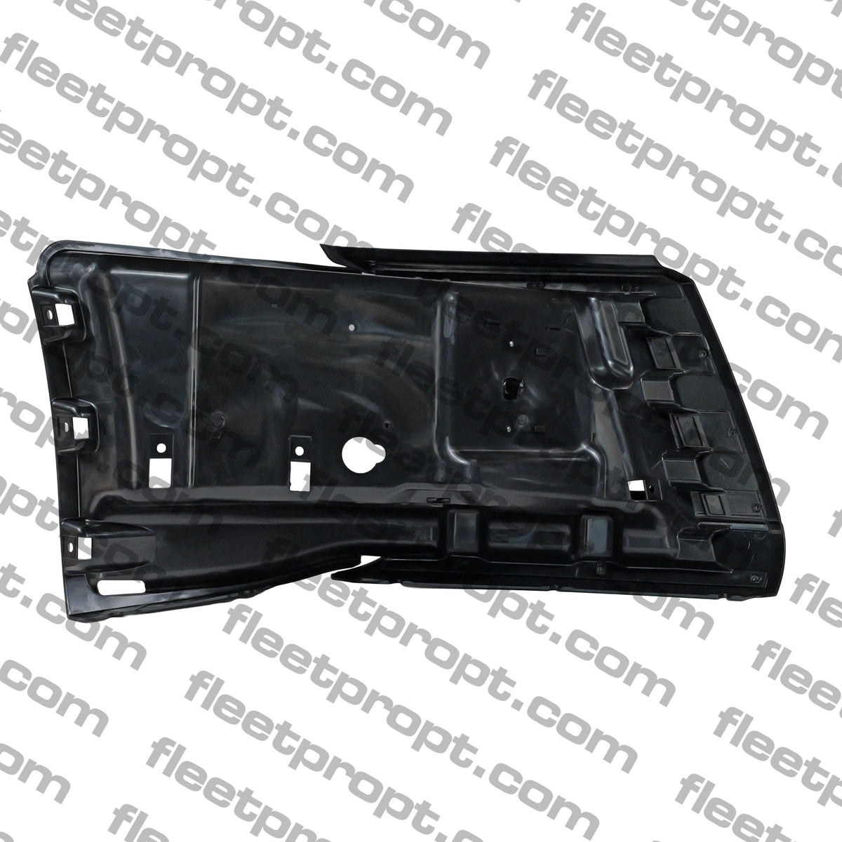 LH Corner Bumper Volvo VNL Black with Fog Light Hole – 2018 - 2025 (Gen 3) OEM Replacement 82750068 F-3424A-L - FleetPro - FLEETPRO PARTS & TIRES