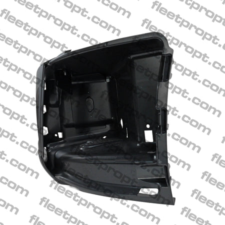LH Corner Bumper Volvo VNL Black with Fog Light Hole – 2018 - 2025 (Gen 3) OEM Replacement 82750068 F-3424A-L - FleetPro - FLEETPRO PARTS & TIRES
