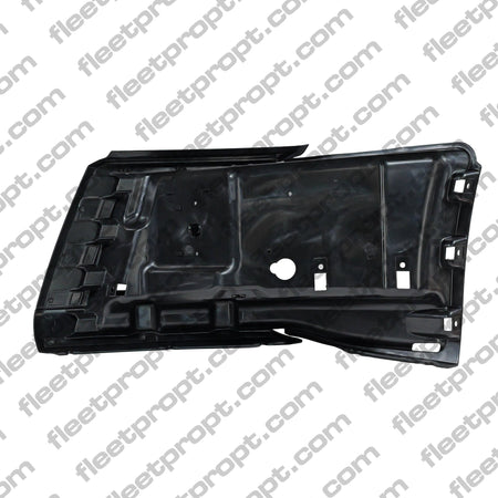 RH Corner Bumper Volvo VNL Black with Fog Light Hole – 2018 - 2025 (Gen 3) OEM Replacement 82750070 F-3424A-R - FleetPro - FLEETPRO PARTS & TIRES