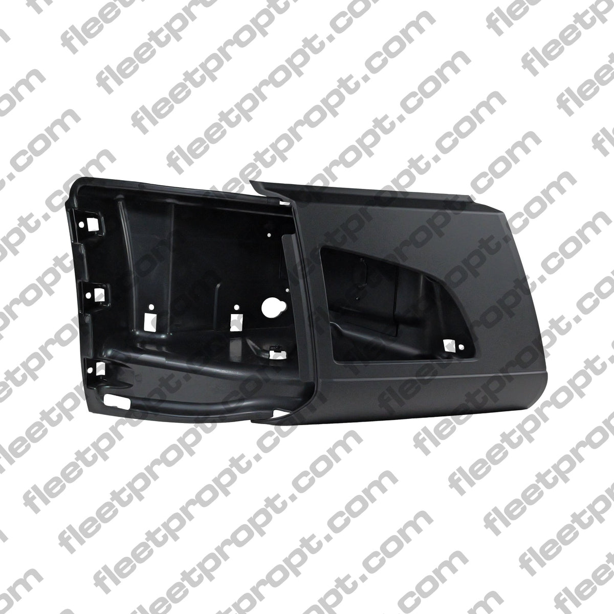 RH Corner Bumper Volvo VNL Black with Fog Light Hole – 2018 - 2025 (Gen 3) OEM Replacement 82750070 F-3424A-R - FleetPro - FLEETPRO PARTS & TIRES