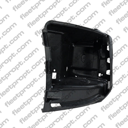 RH Corner Bumper Volvo VNL Black with Fog Light Hole – 2018 - 2025 (Gen 3) OEM Replacement 82750070 F-3424A-R - FleetPro - FLEETPRO PARTS & TIRES