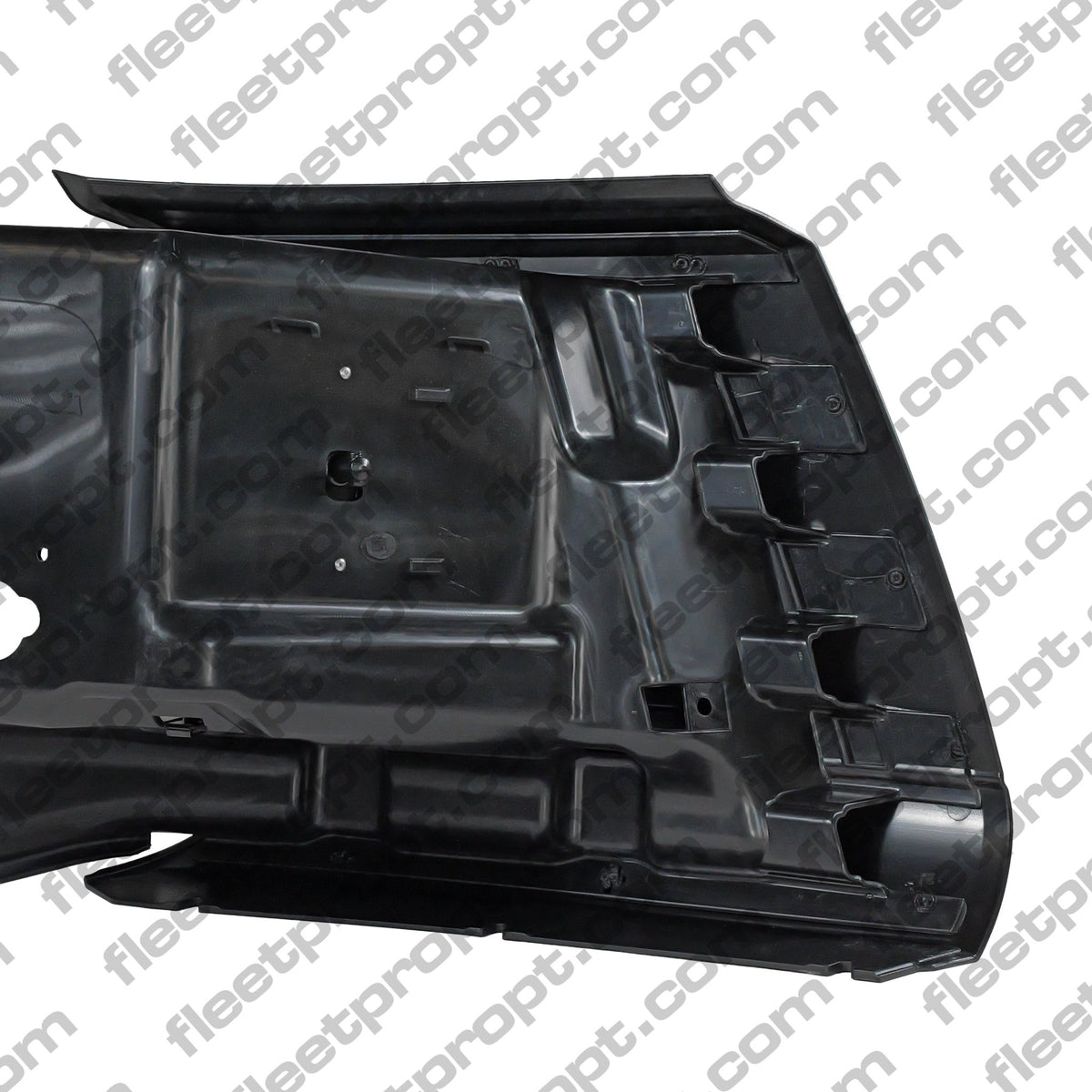 LH Corner Bumper Volvo VNL Black without Fog Light Hole – 2018 - 2025 (Gen 3) OEM Replacement 82750062 F-3424B-L - FleetPro - FLEETPRO PARTS & TIRES