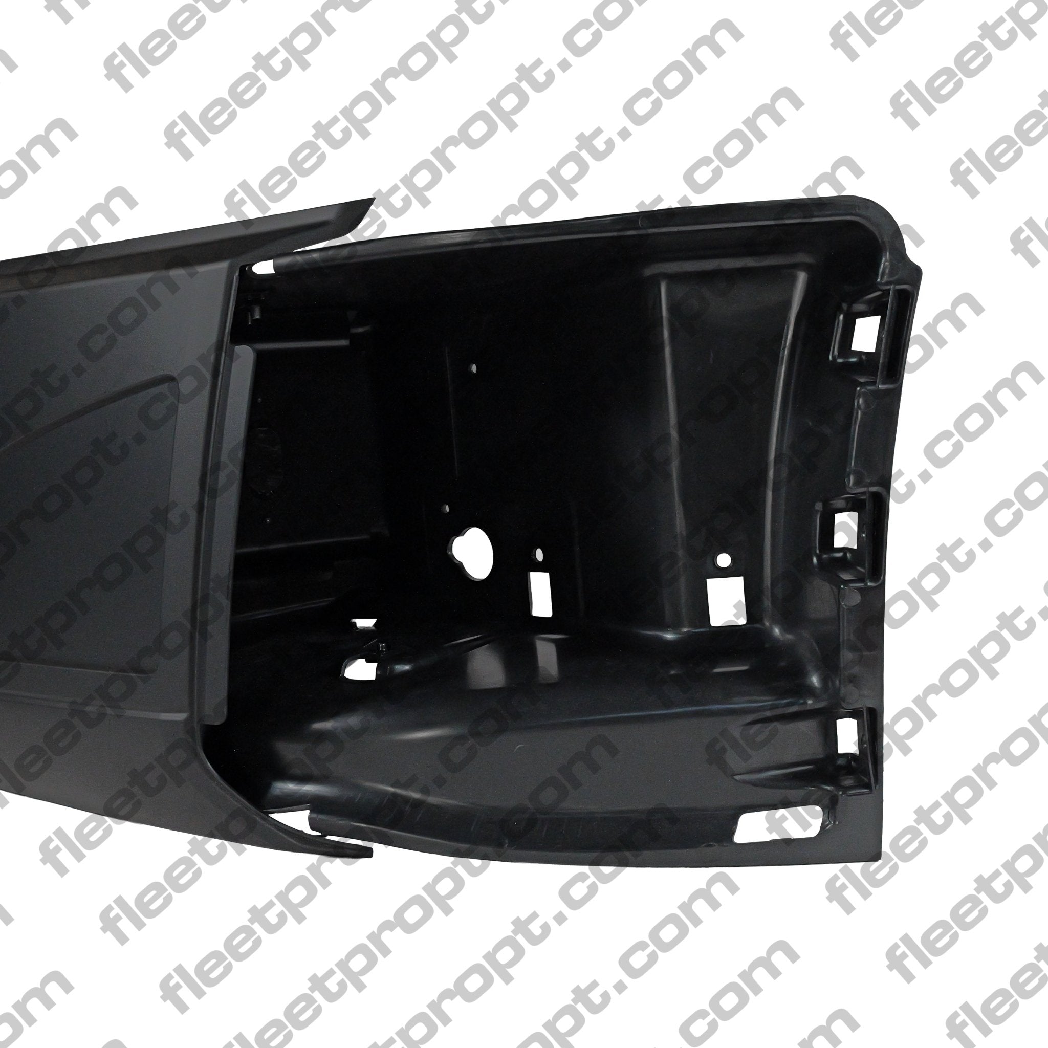 LH Corner Bumper Volvo VNL Black without Fog Light Hole – 2018 - 2025 (Gen 3) OEM Replacement 82750062 F-3424B-L - FleetPro - FLEETPRO PARTS & TIRES