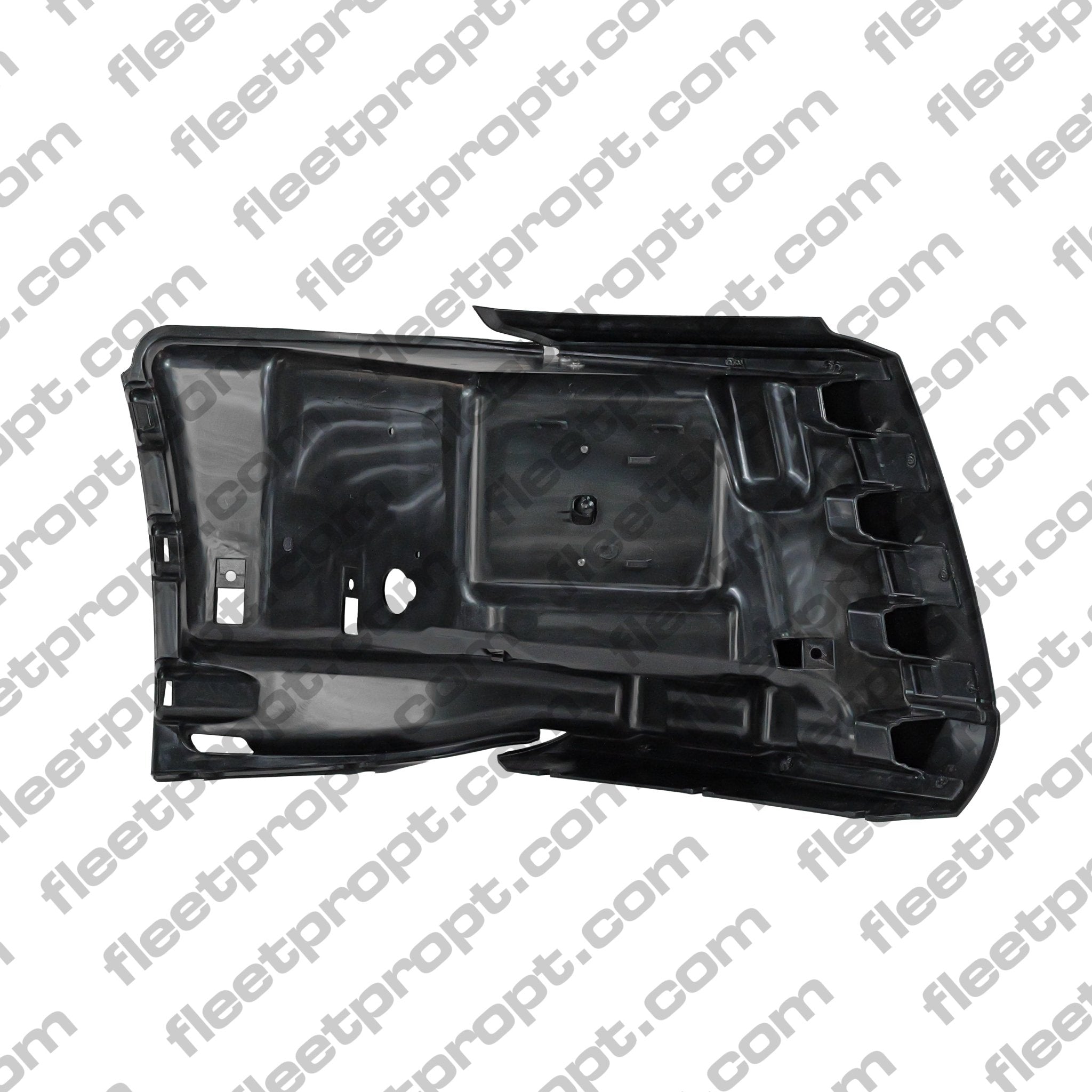 LH Corner Bumper Volvo VNL Black without Fog Light Hole – 2018 - 2025 (Gen 3) OEM Replacement 82750062 F-3424B-L - FleetPro - FLEETPRO PARTS & TIRES