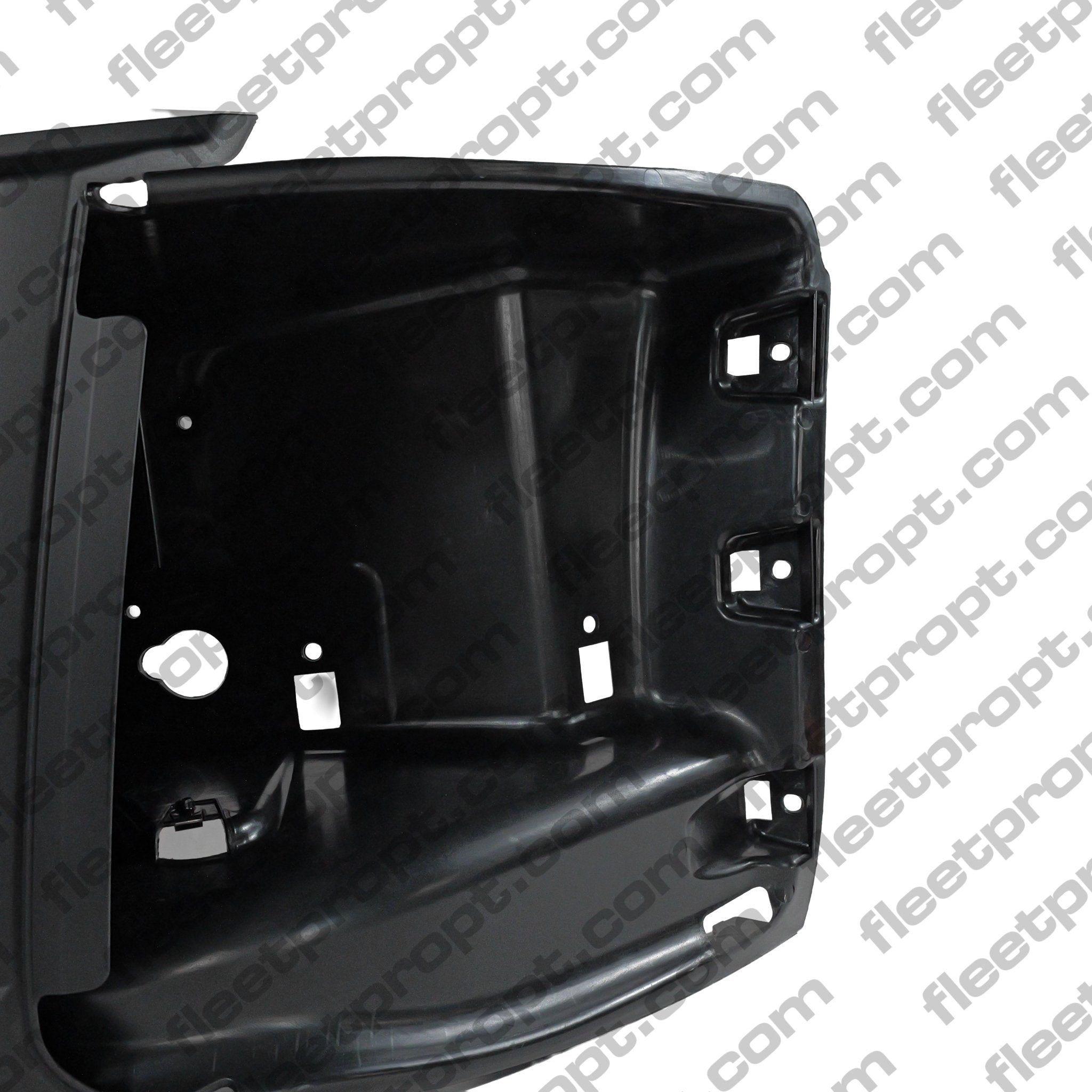 LH Corner Bumper Volvo VNL Black without Fog Light Hole – 2018 - 2025 (Gen 3) OEM Replacement 82750062 F-3424B-L - FleetPro - FLEETPRO PARTS & TIRES