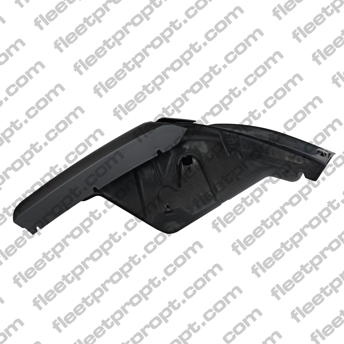 LH Corner Bumper Volvo VNL Black without Fog Light Hole – 2018 - 2025 (Gen 3) OEM Replacement 82750062 F-3424B-L - FleetPro - FLEETPRO PARTS & TIRES