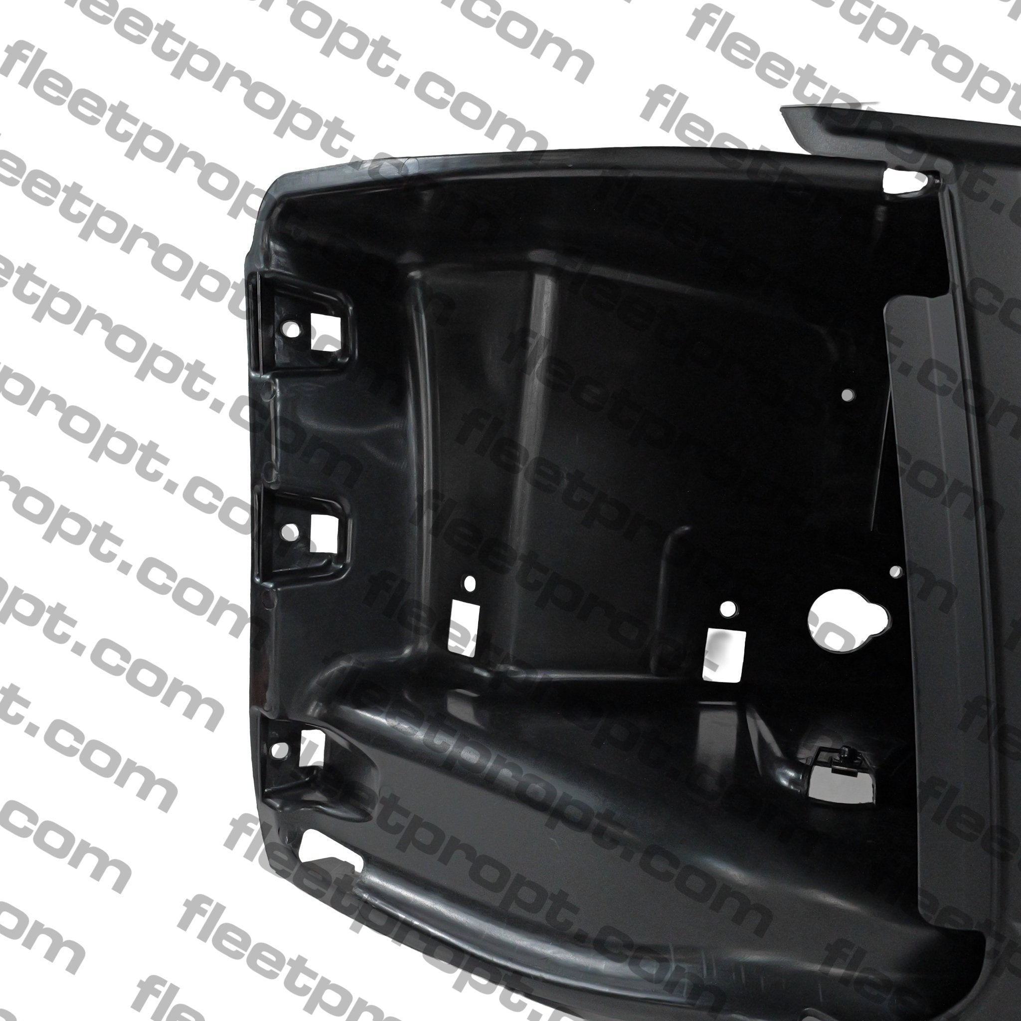 RH Corner Bumper Volvo VNL Black without Fog Light Hole – 2018 - 2025 (Gen 3) OEM Replacement 82750064 F-3424B-R - FleetPro - FLEETPRO PARTS & TIRES