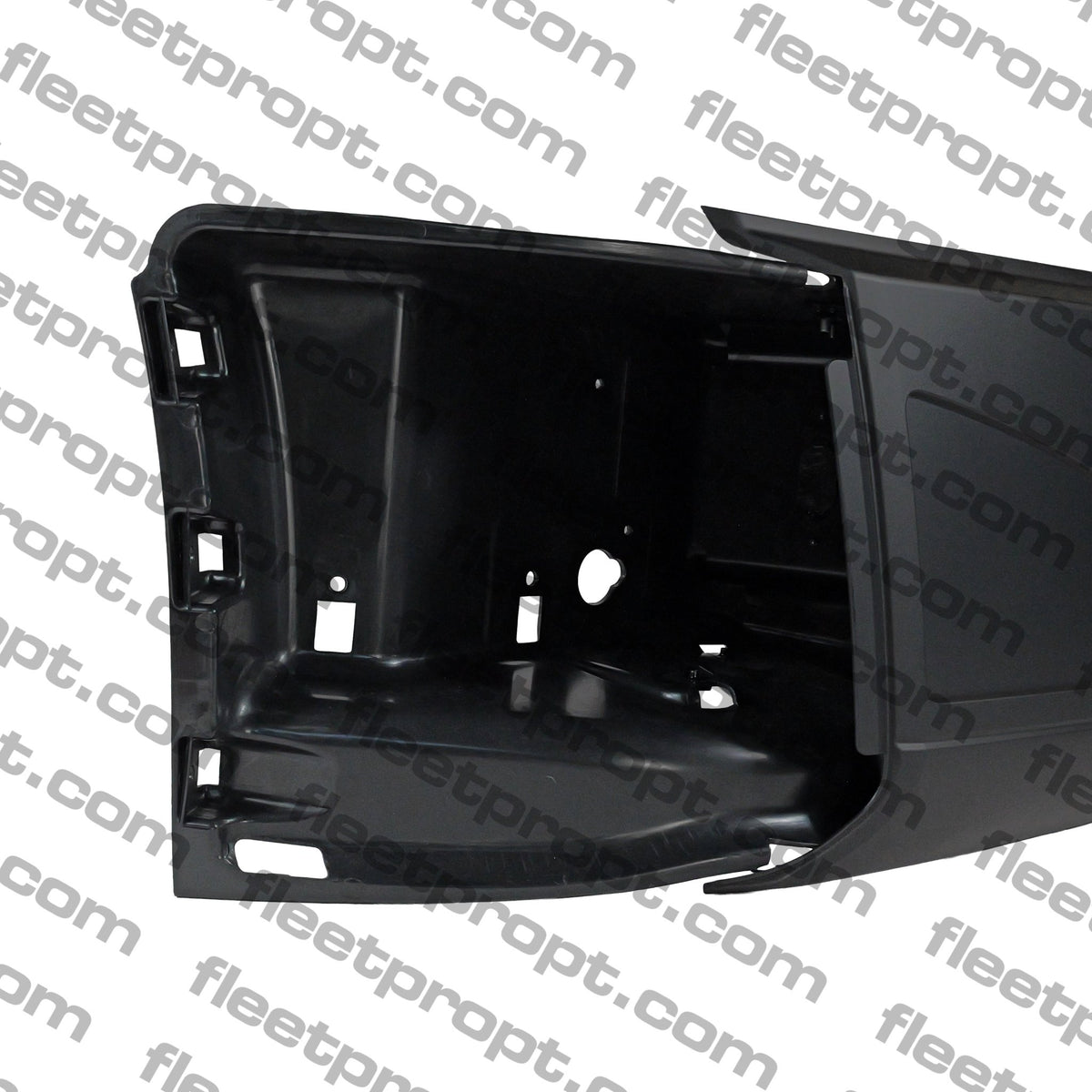 RH Corner Bumper Volvo VNL Black without Fog Light Hole – 2018 - 2025 (Gen 3) OEM Replacement 82750064 F-3424B-R - FleetPro - FLEETPRO PARTS & TIRES