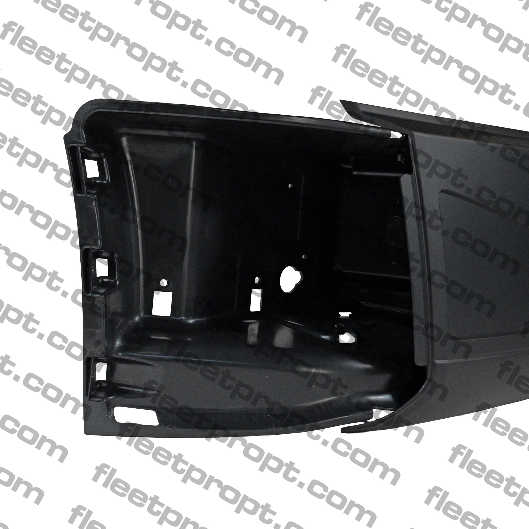 RH Corner Bumper Volvo VNL Black without Fog Light Hole – 2018 - 2025 (Gen 3) OEM Replacement 82750064 F-3424B-R - FleetPro - FLEETPRO PARTS & TIRES