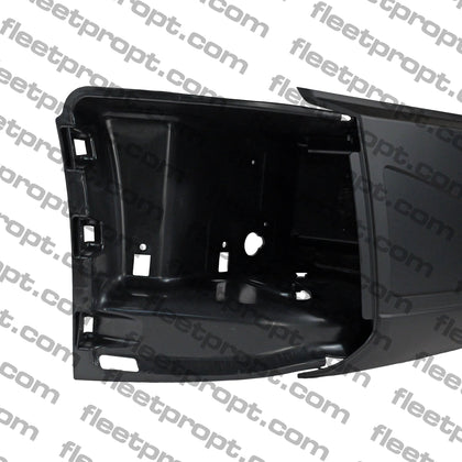 RH Corner Bumper Volvo VNL Black without Fog Light Hole – 2018 - 2025 (Gen 3) OEM Replacement 82750064 F-3424B-R - FleetPro - FLEETPRO PARTS & TIRES