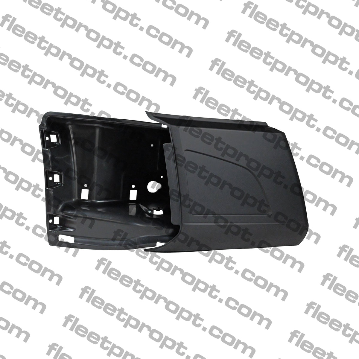 RH Corner Bumper Volvo VNL Black without Fog Light Hole – 2018 - 2025 (Gen 3) OEM Replacement 82750064 F-3424B-R - FleetPro - FLEETPRO PARTS & TIRES
