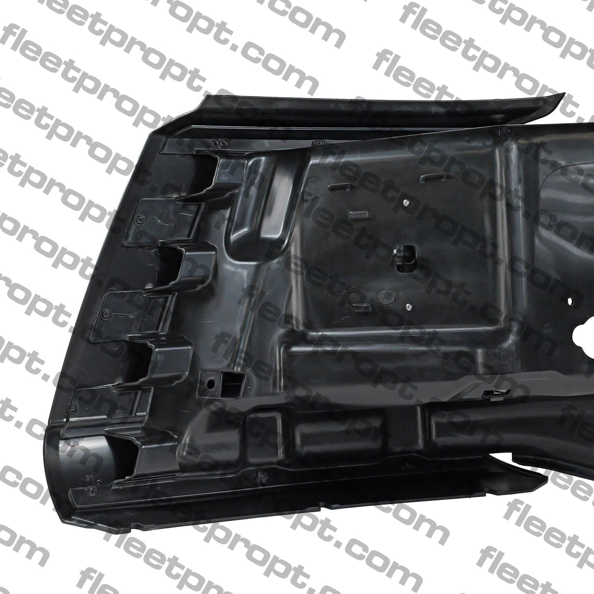 RH Corner Bumper Volvo VNL Black without Fog Light Hole – 2018 - 2025 (Gen 3) OEM Replacement 82750064 F-3424B-R - FleetPro - FLEETPRO PARTS & TIRES