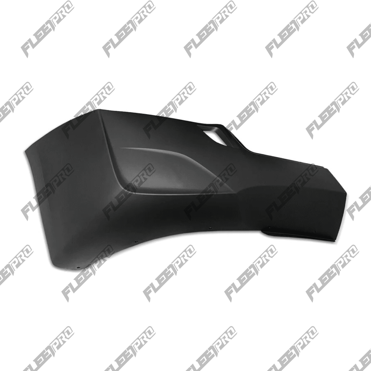 Cascadia Corner Bumper (2018–2025) – Passenger Side Outer Cover WITHOUT Fog Light Hole – Replaces 21 - 29100 - 009 F-34423-R - FleetPro - FLEETPRO PARTS & TIRES