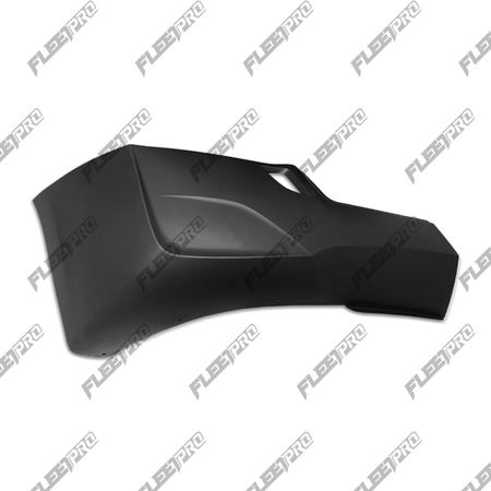 Cascadia Corner Bumper (2018–2025) – Passenger Side Outer Cover WITHOUT Fog Light Hole – Replaces 21 - 29100 - 009 F-34423-R - FleetPro - FLEETPRO PARTS & TIRES