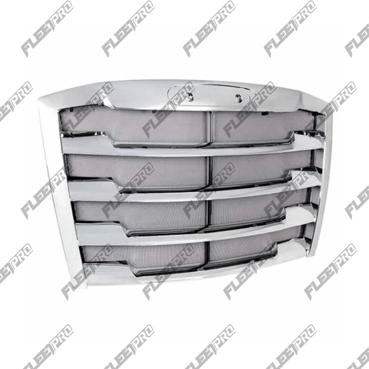 Freightliner Cascadia Chrome Grille with Bug Screen – 2018 - 2025 New Body Style OEM A17 - 20832 - 017 F-34423A - FleetPro - FLEETPRO PARTS & TIRES