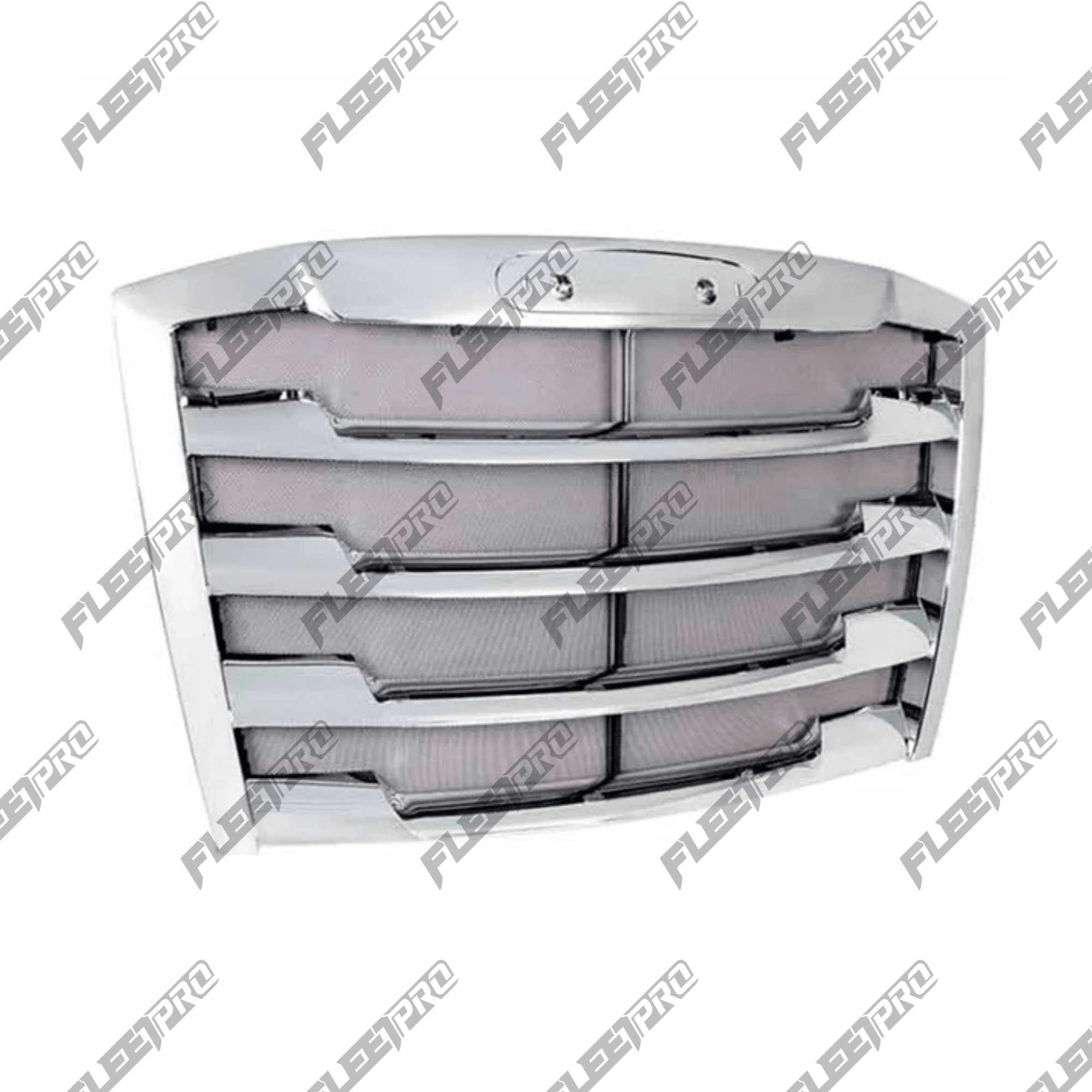 Freightliner Cascadia Chrome Grille with Bug Screen – 2018 - 2025 New Body Style OEM A17 - 20832 - 017 F-34423A - FleetPro - FLEETPRO PARTS & TIRES