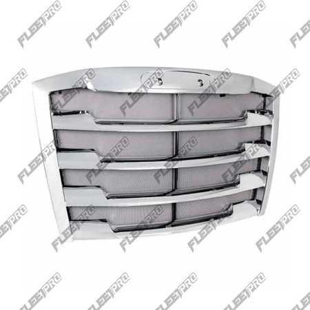 Freightliner Cascadia Chrome Grille with Bug Screen – 2018 - 2025 New Body Style OEM A17 - 20832 - 017 F-34423A - FleetPro - FLEETPRO PARTS & TIRES