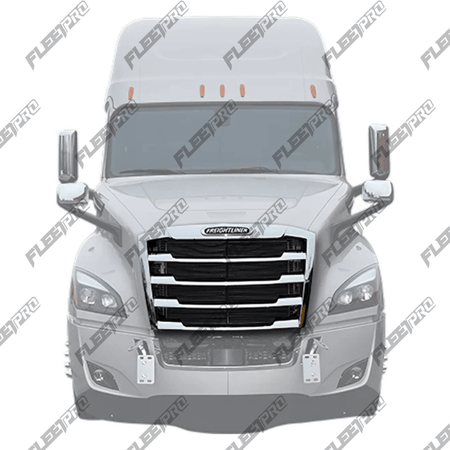 Freightliner Cascadia Chrome Grille with Bug Screen – 2018 - 2025 New Body Style OEM A17 - 20832 - 017 F-34423A - FleetPro - FLEETPRO PARTS & TIRES