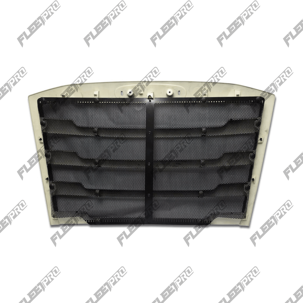 Freightliner Cascadia Black Grille with Steel Bug Screen – 2018 - 2025 New Body Style A17 - 20832 - 014 F-34423B - FleetPro - FLEETPRO PARTS & TIRES