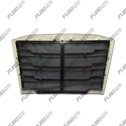 Freightliner Cascadia Black Grille with Steel Bug Screen – 2018 - 2025 New Body Style A17 - 20832 - 014 F-34423B - FleetPro - FLEETPRO PARTS & TIRES