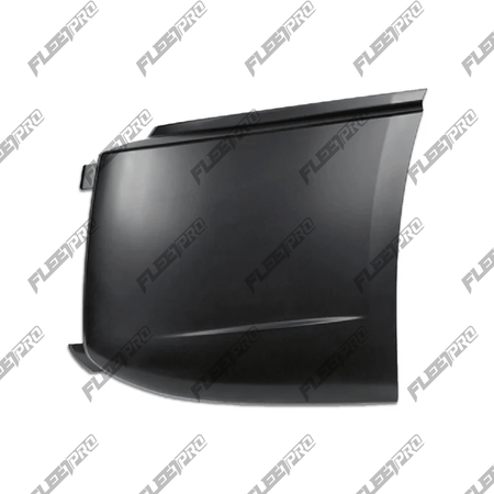 LH Corner Bumper Cover Volvo VNL Black Primed – 2018 - 2025 (Gen 3) OEM Replacement 82750588 F-3523-L - FleetPro - FLEETPRO PARTS & TIRES