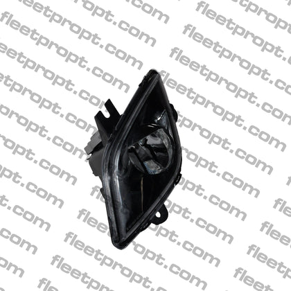 Cascadia LH LED Fog Light - 2018 - 2025 Driver Side Black - A66 - 03653 - 004 F-3524-L - FleetPro - FLEETPRO PARTS & TIRES