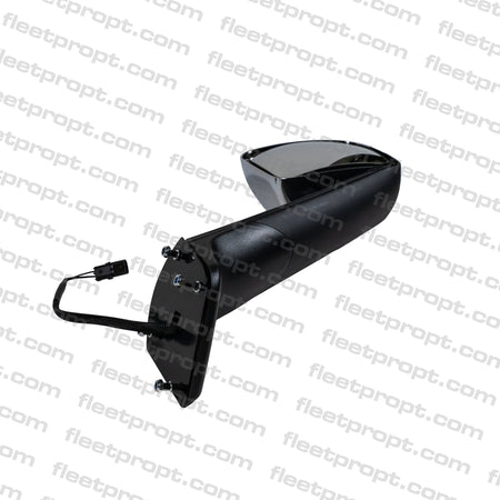Cascadia Hood Mirror (2018–2026) – Passenger Side Chrome Cover – Heated – Replaces A22 - 77791 - 011 F-360124-RS32 - FleetPro - FLEETPRO PARTS & TIRES