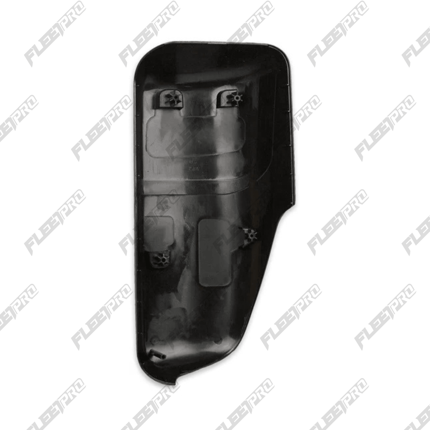 Cascadia Mirror Cover (2018–2026) – Passenger Side Black – Replaces 22 - 78606 - 501 F-36123-RS32 - FleetPro - FLEETPRO PARTS & TIRES