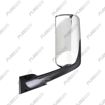 Cascadia Door Mirror (2018–2026) – Driver Side Chrome Cover – Heated & Power Adjustable – Replaces A22 - 78606 - 006 F-3623-LS22 - FleetPro - FLEETPRO PARTS & TIRES