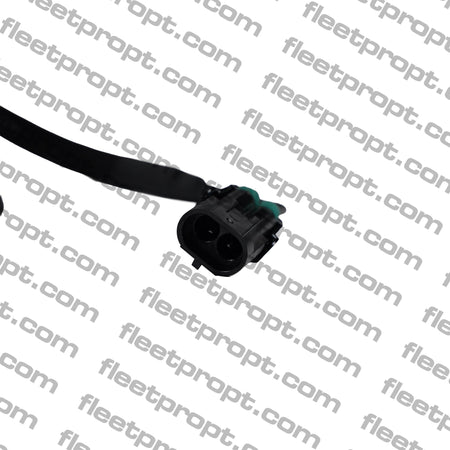 Freightliner New Cascadia Hood Mirror (2018 - 2026) - Black Cover - Heated LH - Replaces A22 - 77791 - 008 F-3624-LS32 - FleetPro - FLEETPRO PARTS & TIRES