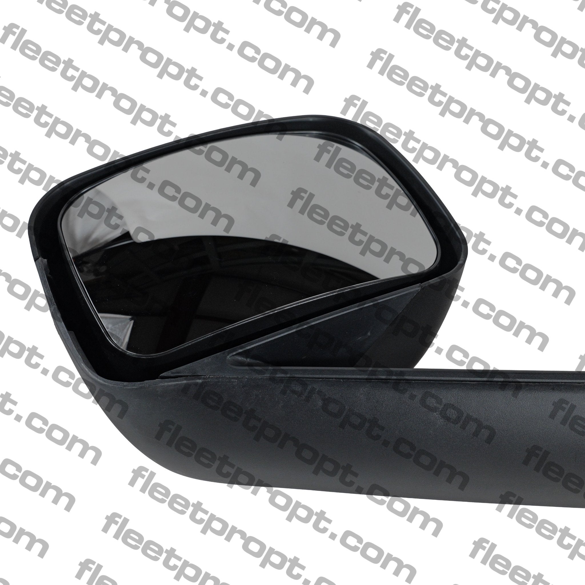 Freightliner New Cascadia Hood Mirror (2018 - 2026) - Black Cover - Heated LH - Replaces A22 - 77791 - 008 F-3624-LS32 - FleetPro - FLEETPRO PARTS & TIRES