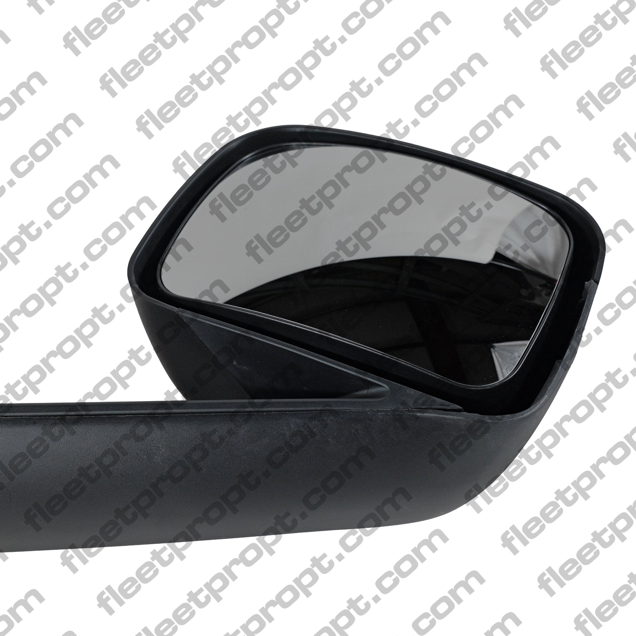 Freightliner New Cascadia Hood Mirror (2018 - 2026) - Black Cover - Heated RH - Replaces A22 - 77791 - 009 F-3624-RS32 - FleetPro - FLEETPRO PARTS & TIRES