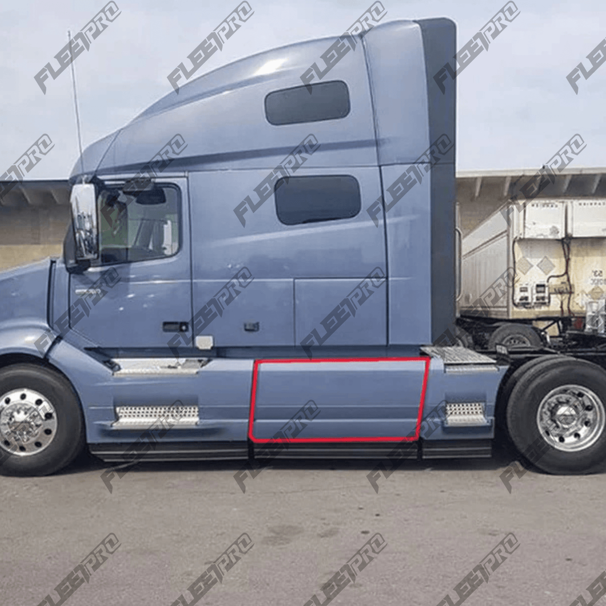 LH Middle Chassis Fairing Volvo VNL 71" – 2018 - 2025 (Gen 3) Driver Side OEM Replacement 82770593 F-3625-L - FleetPro - FLEETPRO PARTS & TIRES