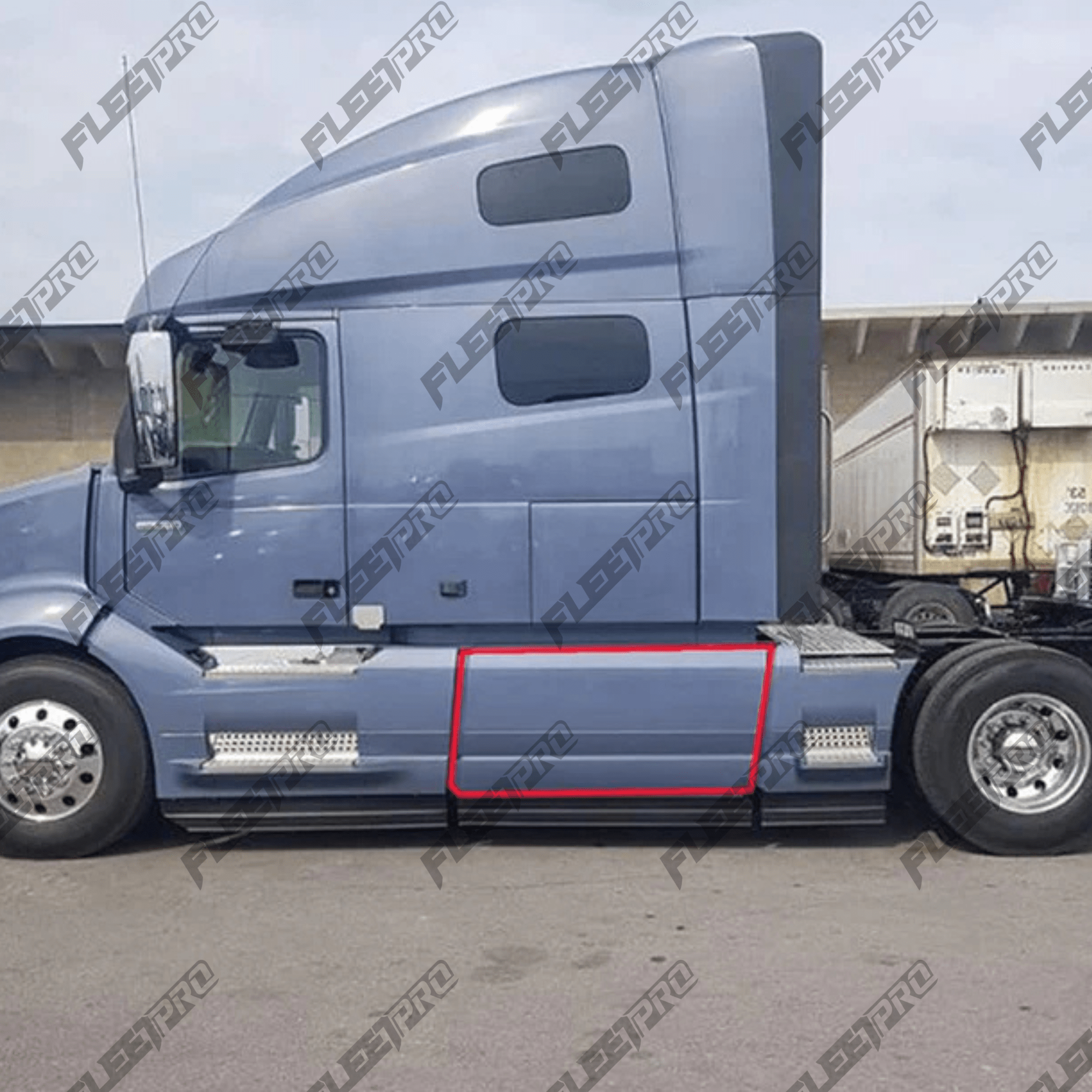 LH Middle Chassis Fairing Volvo VNL 71" – 2018 - 2025 (Gen 3) Driver Side OEM Replacement 82770593 F-3625-L - FleetPro - FLEETPRO PARTS & TIRES