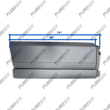 Volvo VNL Center Fairing (2018–2025 Gen 3) – 71" Passenger Side Middle Chassis Panel – Replaces 82770594 F-3625-R - FleetPro - FLEETPRO PARTS & TIRES