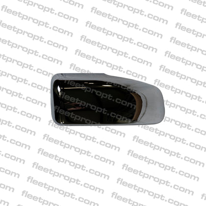 Cascadia Mirror Cover (2018–2026) – Driver Side Chrome – Replaces 22 - 78606 - 502 F-36323-LS25 - FleetPro - FLEETPRO PARTS & TIRES