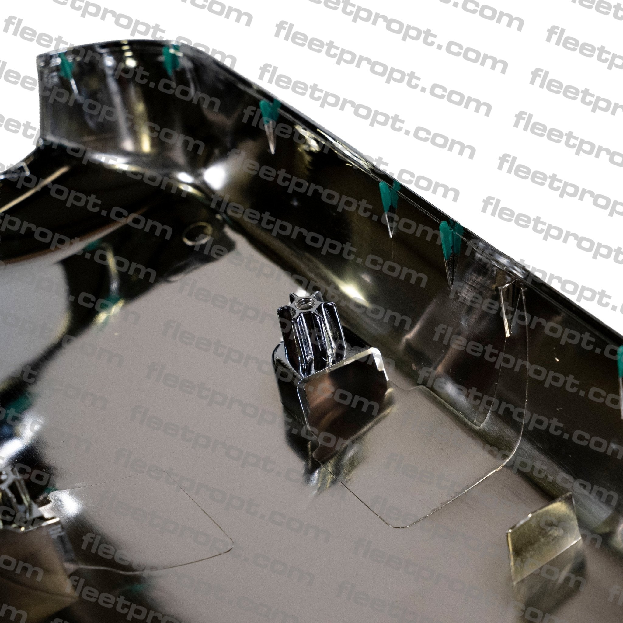 Cascadia Mirror Cover (2018–2026) – Passenger Side Chrome – Replaces 22 - 78606 - 503 F-36323-RS25 - FleetPro - FLEETPRO PARTS & TIRES