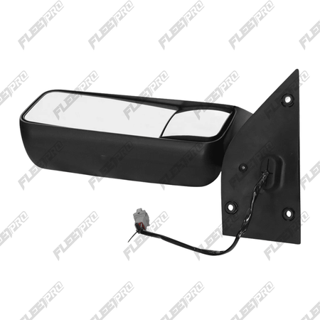 Cascadia Door Mirror (2018–2026) – Passenger Side Black – Heated & Power Adjustable – Replaces A22 - 78606 - 005 F-36723-RS23 - FleetPro - FLEETPRO PARTS & TIRES