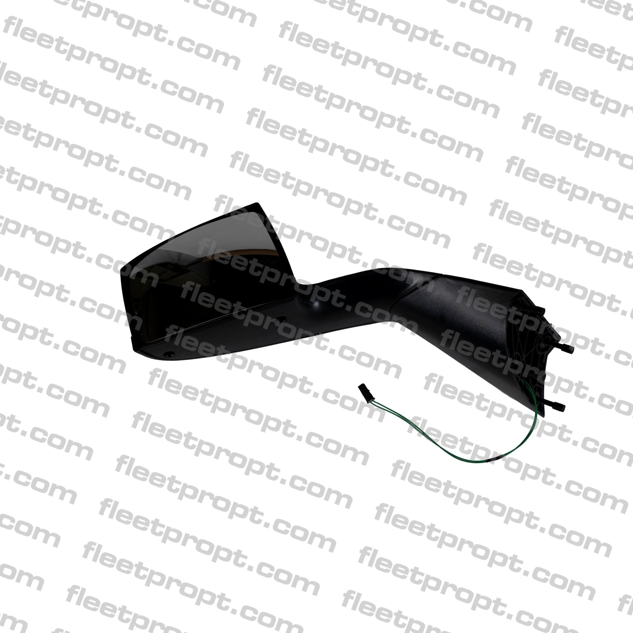 LH Hood Mirror Volvo VNL Black with Heat – 2018 - 2025 (Gen 3) Driver Side OEM Replacement 84723677 F-3823B-LS32 - FleetPro - FLEETPRO PARTS & TIRES